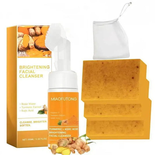 Turmeric Facial Cleanser Set
