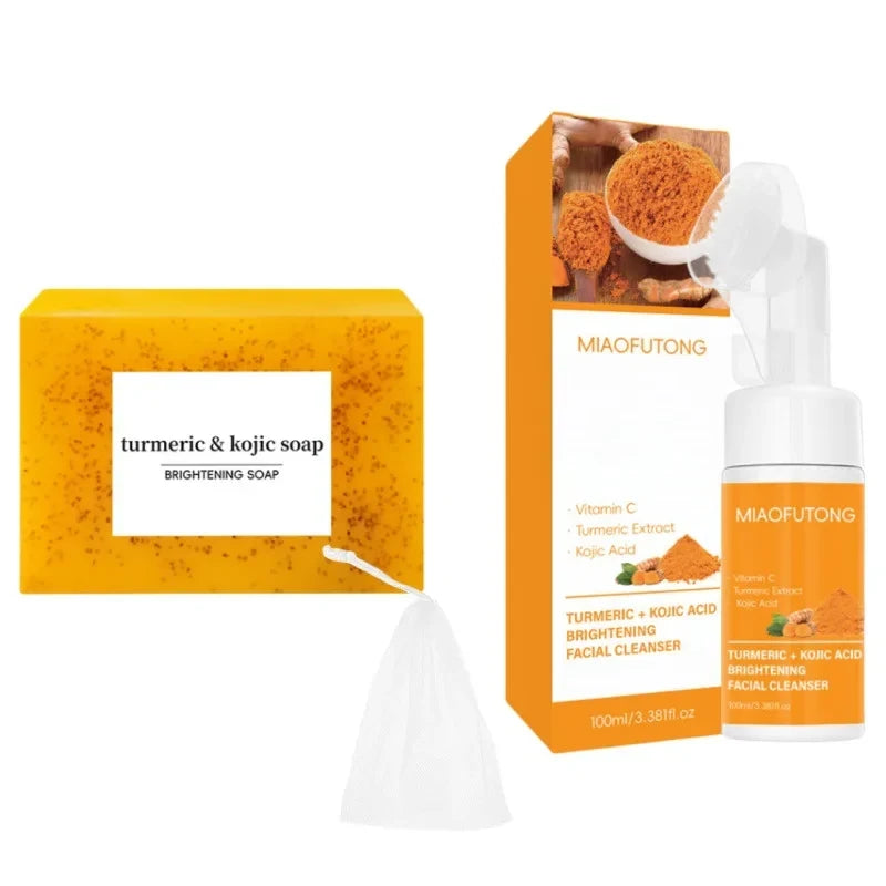 Turmeric Facial Cleanser Set